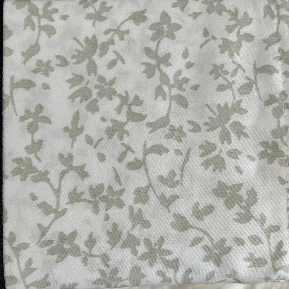 New LRL Ralph Lauren Spencer Floral Sage King Size Cotton Sateen Bedding Sheets